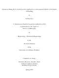 Cover page: Advanced Sliding Mode Control and its Application to Autonomous Vehicle at the Limits of Handling