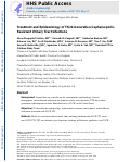 Cover page: Treatment and Epidemiology of Third-Generation Cephalosporin-Resistant Urinary Tract Infections.