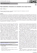 Cover page: High proportions of bacteria are culturable across major biomes