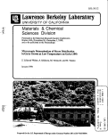 Cover page: Microscopic Determination of Stress Distribution in GaAs Grown at Low Temperature on GaAs(100)