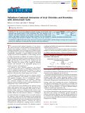 Cover page: Palladium-Catalyzed Amination of Aryl Chlorides and Bromides with Ammonium Salts