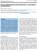 Cover page: The successful treatment with ixekizumab in a multi-failure psoriasis patient