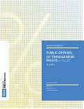 Cover page: Public Opinion of Transgender Rights in South Korea