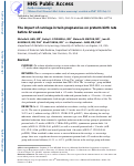 Cover page: The impact of cerclage in twin pregnancies on preterm birth rate before 32 weeks.