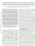 Cover page of Extending Demand Response to Tenants in Cloud Data Centers via Non-intrusive Workload Flexibility Pricing