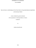 Cover page: Network Statistics and Modeling the Global Trade Economy: Exponential Random Graph Models and Latent Space Models: Is Geography Dead?