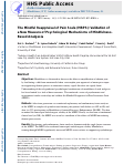 Cover page: The Mindful Reappraisal of Pain Scale (MRPS): Validation of a New Measure of Psychological Mechanisms of Mindfulness-Based Analgesia.