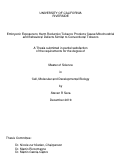 Cover page: Embryonic Exposure to Harm Reduction Tobacco Products Cause Mitochondrial and Behavioral Defects Similar to Conventional Tobacco