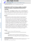 Cover page: Quantification of GST and esterase activities in pyrethrin-resistant mosquitoes using pyrethroid-like fluorescent substrates