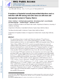 Cover page: Prevalence of bacterial sexually transmitted infections and coinfection with HIV among men who have sex with men and transgender women in Tijuana, Mexico