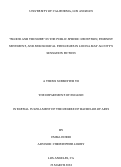 Cover page of “Blood and Thunder” in the Public Sphere: Deception, Feminist Sentiment, and Sexological Etiologies in Louisa May Alcott’s Sensation Fiction