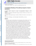 Cover page: Computational Modeling of Flow-Altering Surgeries in Basilar Aneurysms