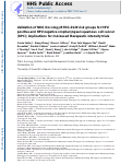 Cover page: Validation of NRG oncology/RTOG‐0129 risk groups for HPV‐positive and HPV‐negative oropharyngeal squamous cell cancer: Implications for risk‐based therapeutic intensity trials