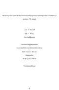 Cover page: Predicting CO2-water interfacial tension under pressure and temperature conditions of geologic CO2 storage