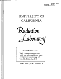 Cover page: POLARIZATION OF NEUTRONS PRODUCED BY BOMBARDING TARGETS WITH 285 MeV POLARIZED PROTONS