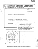 Cover page: TARGET FRAGMENTATION FROM 10 - 2100 MeV/