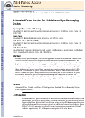 Cover page: Automated Power Control for Mobile Laser Speckle Imaging System