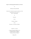 Cover page: Aspects of Exchangeable Partitions and Trees