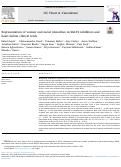 Cover page: Representation of women and racial minorities in SGLT2 inhibitors and heart failure clinical trials.