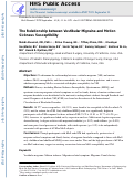 Cover page: The Relationship Between Vestibular Migraine and Motion Sickness Susceptibility.