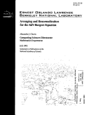 Cover page: Averaging and renormalization for the KdV-burgers equation