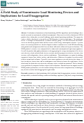 Cover page: A Field Study of Nonintrusive Load Monitoring Devices and Implications for Load Disaggregation.