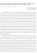 Cover page: Chávez, Daniel. Nicaragua and the Politics of Utopia. Development and Culture in the Modern State. Nashville, TN: Vanderbilt University Press, 2015. Print. 363 pp.