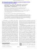 Cover page: Non-Gaussian properties of global momentum and particle fluxes in a cylindrical laboratory plasma