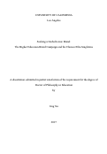 Cover page: Seeking a Global Iconic Brand: The Higher Education Brand Campaign and the Chinese Elite-Singletons