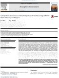 Cover page: Compositional variance in extracted particulate matter using different filter extraction techniques