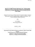 Cover page: Report on HVAC option selections for a relocatable classroom energy and 
indoor environmental quality field study