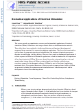 Cover page: Biomedical applications of electrical stimulation