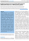 Cover page: Pyoderma gangrenosum associated with levamisole-adulterated cocaine in a c-ANCA positive patient