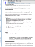 Cover page: ACCULTURATION IS ASSOCIATED WITH DIETARY PATTERNS IN SOUTH ASIANS IN AMERICA