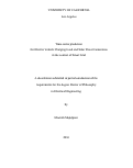 Cover page: Time series prediction for Electric Vehicle Charging Load and Solar Power Generation in the context of Smart Grid