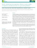 Cover page: Nectar-inhabiting microorganisms influence nectar volatile composition and attractiveness to a generalist pollinator