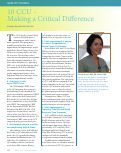 Cover page of Quality Council: 10 CCU - Making a Critical Difference