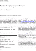 Cover page: Rosavirus: the prototype of a proposed new genus of the Picornaviridae family