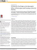 Cover page: A Vivens Ex Vivo Study on the Synergistic Effect of Electrolysis and Freezing on the Cell Nucleus