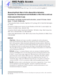 Cover page: Measuring Black Men’s Police-Based Discrimination Experiences: Development and Validation of the Police and Law Enforcement (PLE) Scale