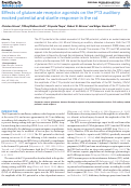 Cover page: Effects of Glutamate Receptor Agonists on the P13 Auditory Evoked Potential and Startle Response in the Rat