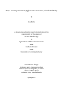 Cover page: Essays on Foreign Investment, Agglomeration Economies, and Industrial Policy