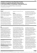 Cover page: Predictors of Primary Care Physician Practice Location in Underserved Urban or Rural Areas in the United States