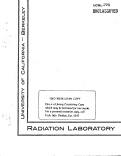 Cover page: Distributed Coincidence Circuit