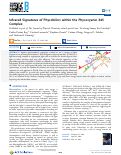 Cover page: Infrared Signatures of Phycobilins within the Phycocyanin 645 Complex