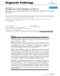 Cover page: Histogenesis of retinal dysplasia in trisomy 13