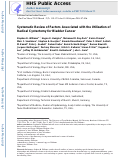 Cover page: Systematic Review of Factors Associated with the Utilization of Radical Cystectomy for Bladder Cancer