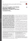 Cover page: Aberrant Accumulation of the Diabetes Autoantigen GAD65 in Golgi Membranes in Conditions of ER Stress and Autoimmunity