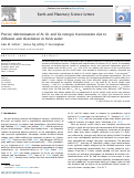 Cover page: Precise determination of Ar, Kr and Xe isotopic fractionation due to diffusion and dissolution in fresh water