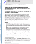 Cover page: Modeling vascular inflammation and atherogenicity after inhalation of ambient levels of ozone: exploratory lessons from transcriptomics